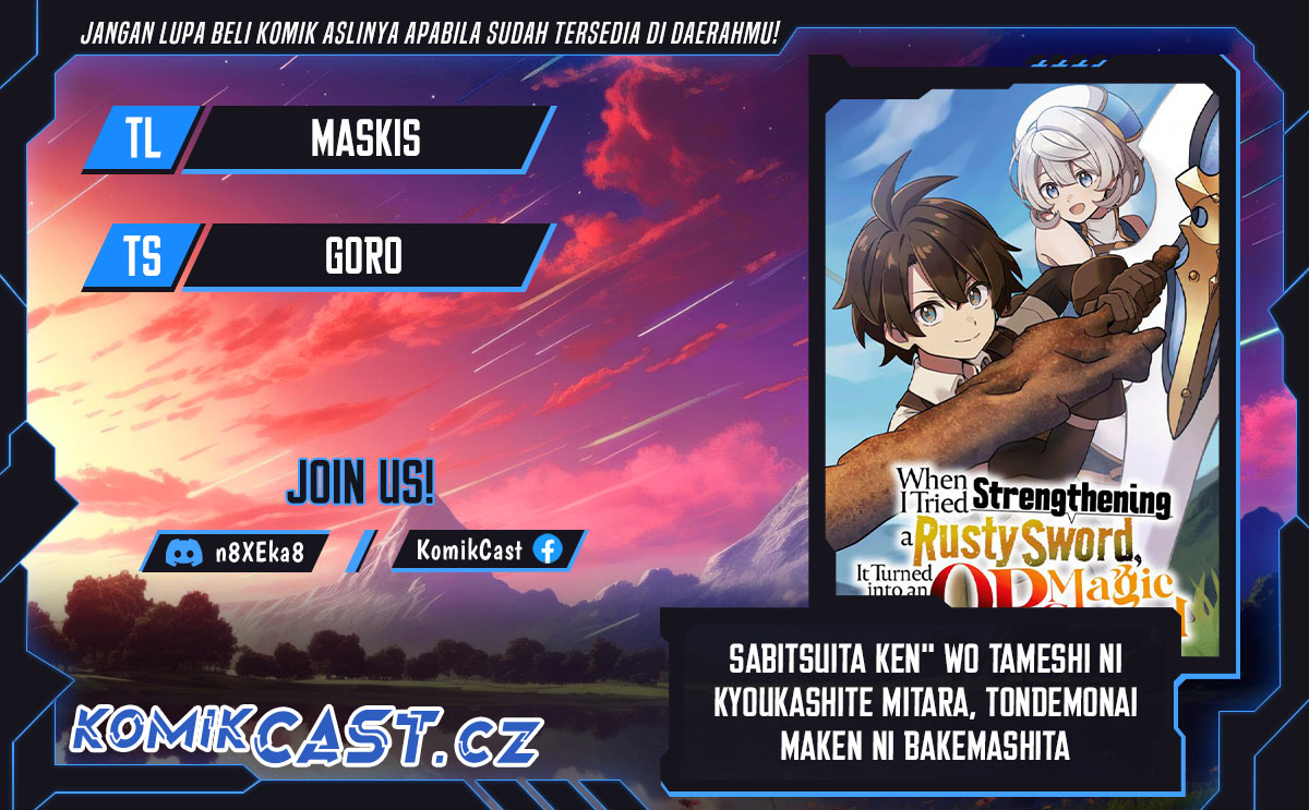 Sabitsuita Ken wo Tameshi ni Kyouka Shite Mitara, Tondemonai Maken ni Bakemashita Chapter 16 page 2