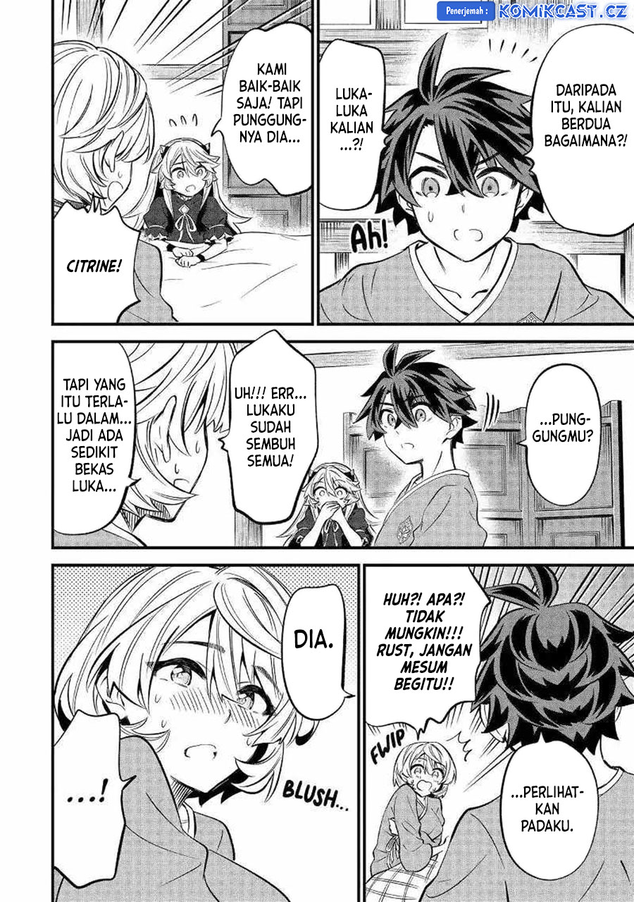 Sabitsuita Ken wo Tameshi ni Kyouka Shite Mitara, Tondemonai Maken ni Bakemashita Chapter 16 page 22