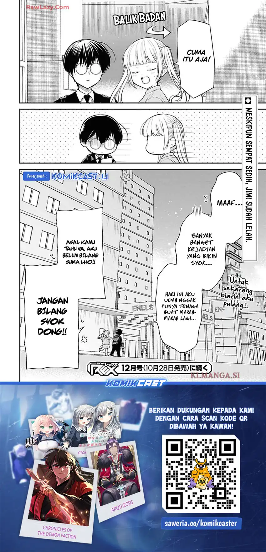 1-nen A-gumi no Monster Chapter 76 page 58
