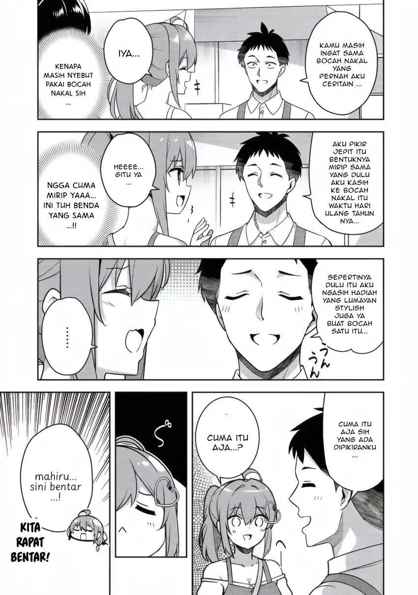 Baca 10-Nen Buri ni Saikai shita Kusogaki wa Seijun Bishoujo JK ni Seichou shiteita - Chapter 13.1 halaman 10