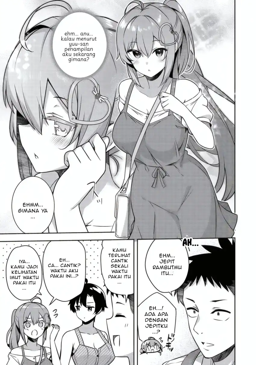 Baca 10-Nen Buri ni Saikai shita Kusogaki wa Seijun Bishoujo JK ni Seichou shiteita - Chapter 13.1 halaman 8