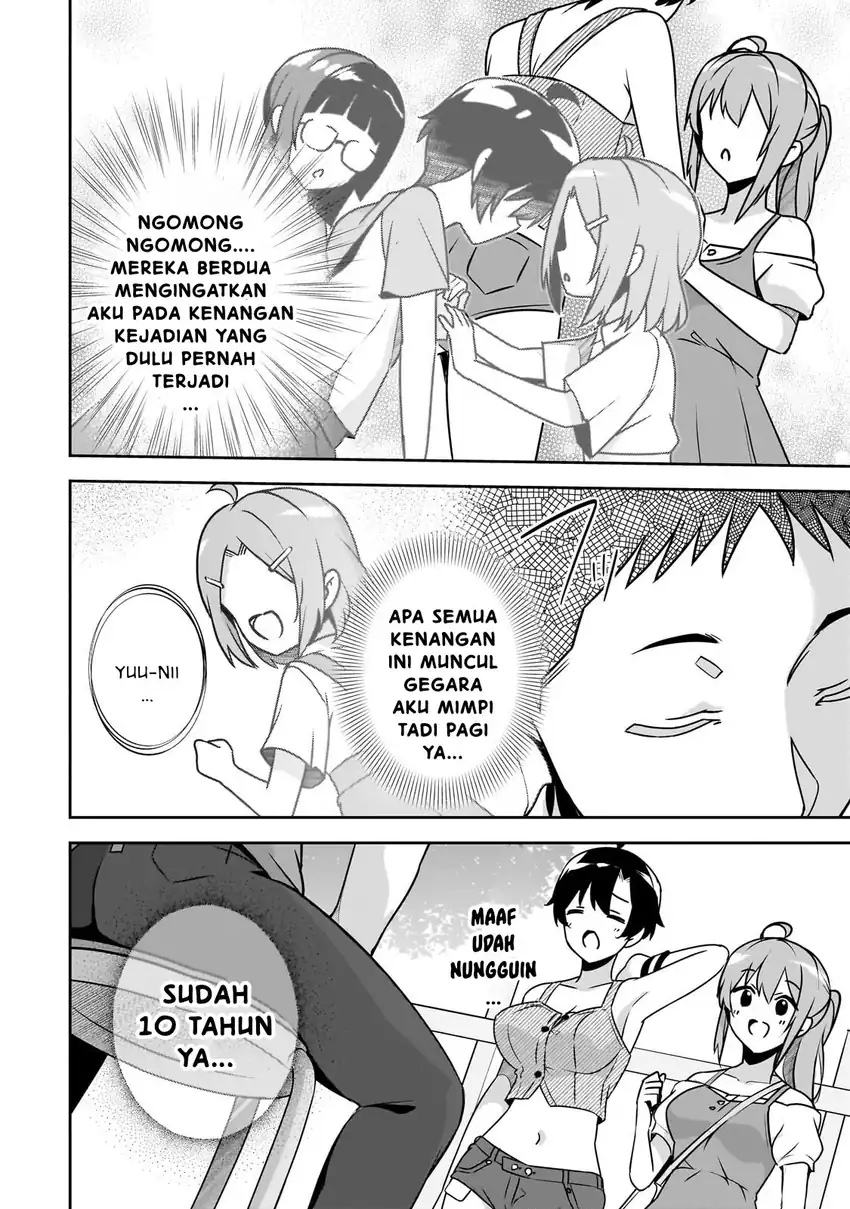 Baca 10-Nen Buri ni Saikai shita Kusogaki wa Seijun Bishoujo JK ni Seichou shiteita - Chapter 13.2 halaman 5