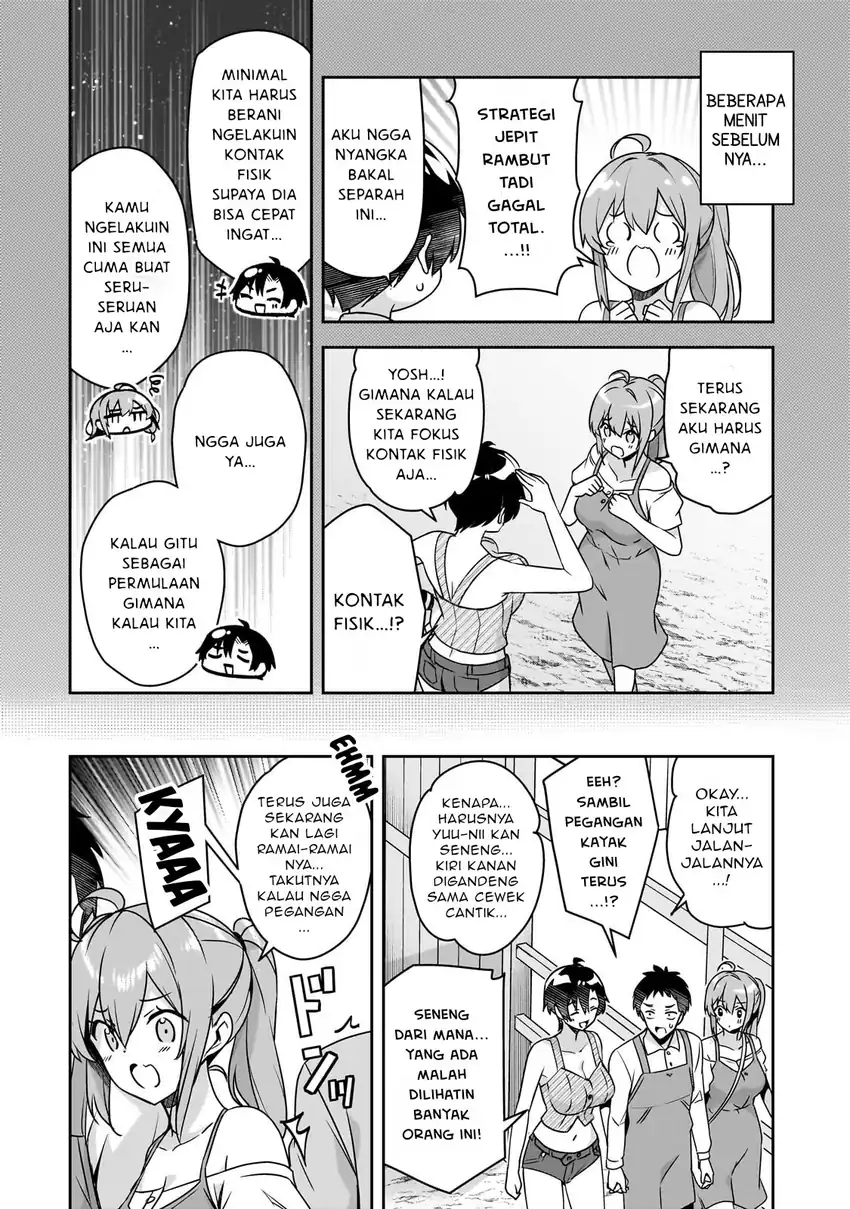 Baca 10-Nen Buri ni Saikai shita Kusogaki wa Seijun Bishoujo JK ni Seichou shiteita - Chapter 13.2 halaman 7