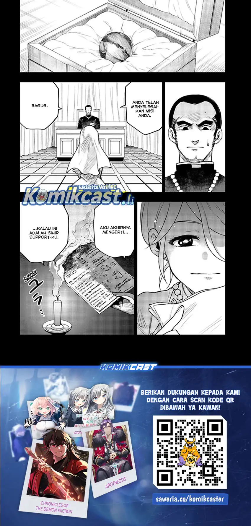 A Court Magician, Who Was Focused On Supportive Magic Because His Allies Were Too Weak, Aims To Become The Strongest After Being Banished Chapter 141 page 38