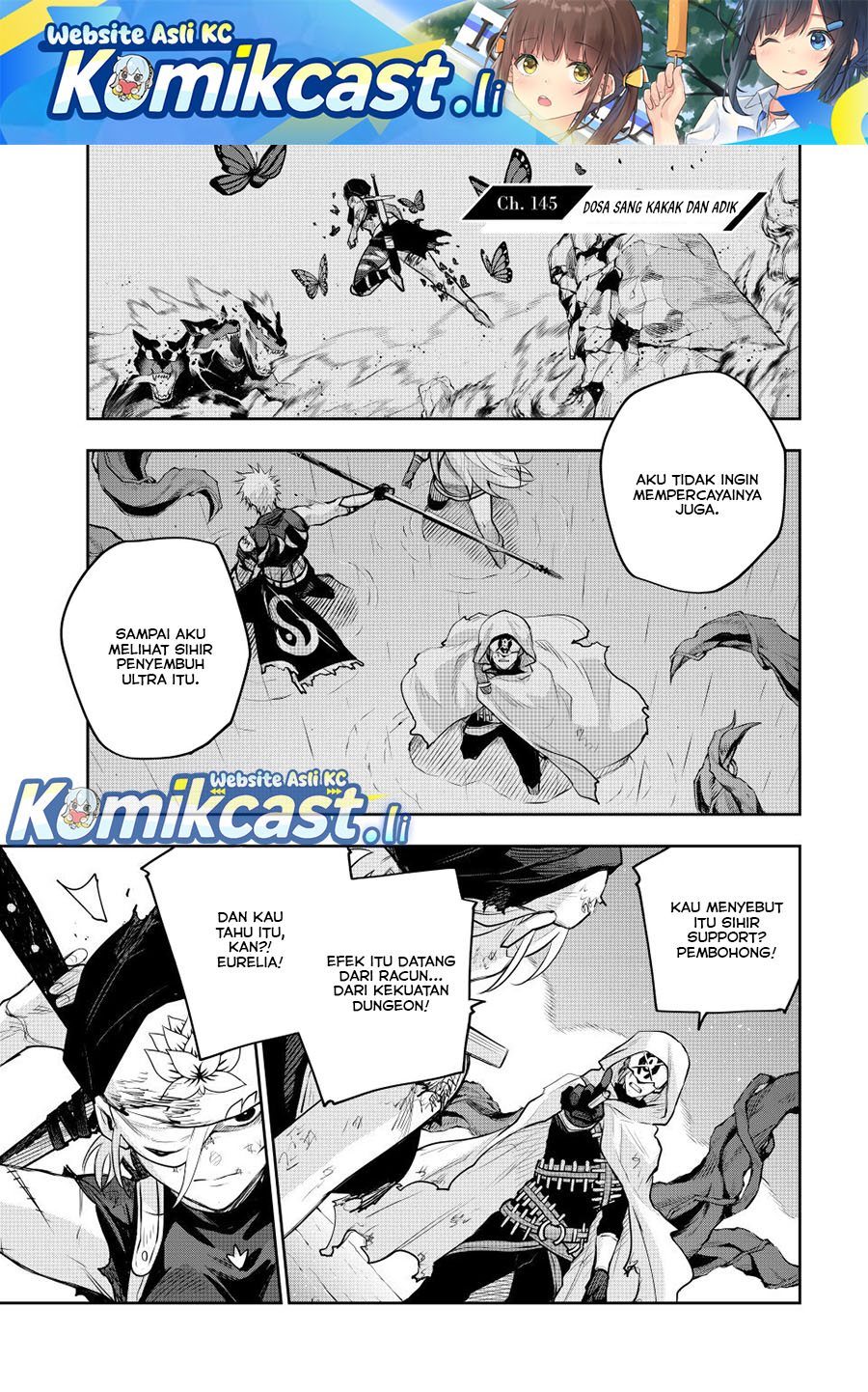 A Court Magician, Who Was Focused On Supportive Magic Because His Allies Were Too Weak, Aims To Become The Strongest After Being Banished Chapter 145 page 4