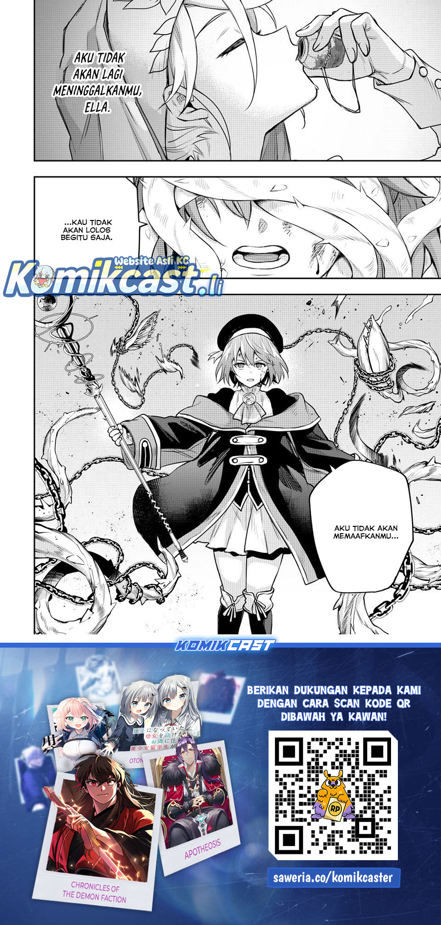 A Court Magician, Who Was Focused On Supportive Magic Because His Allies Were Too Weak, Aims To Become The Strongest After Being Banished Chapter 147 page 36