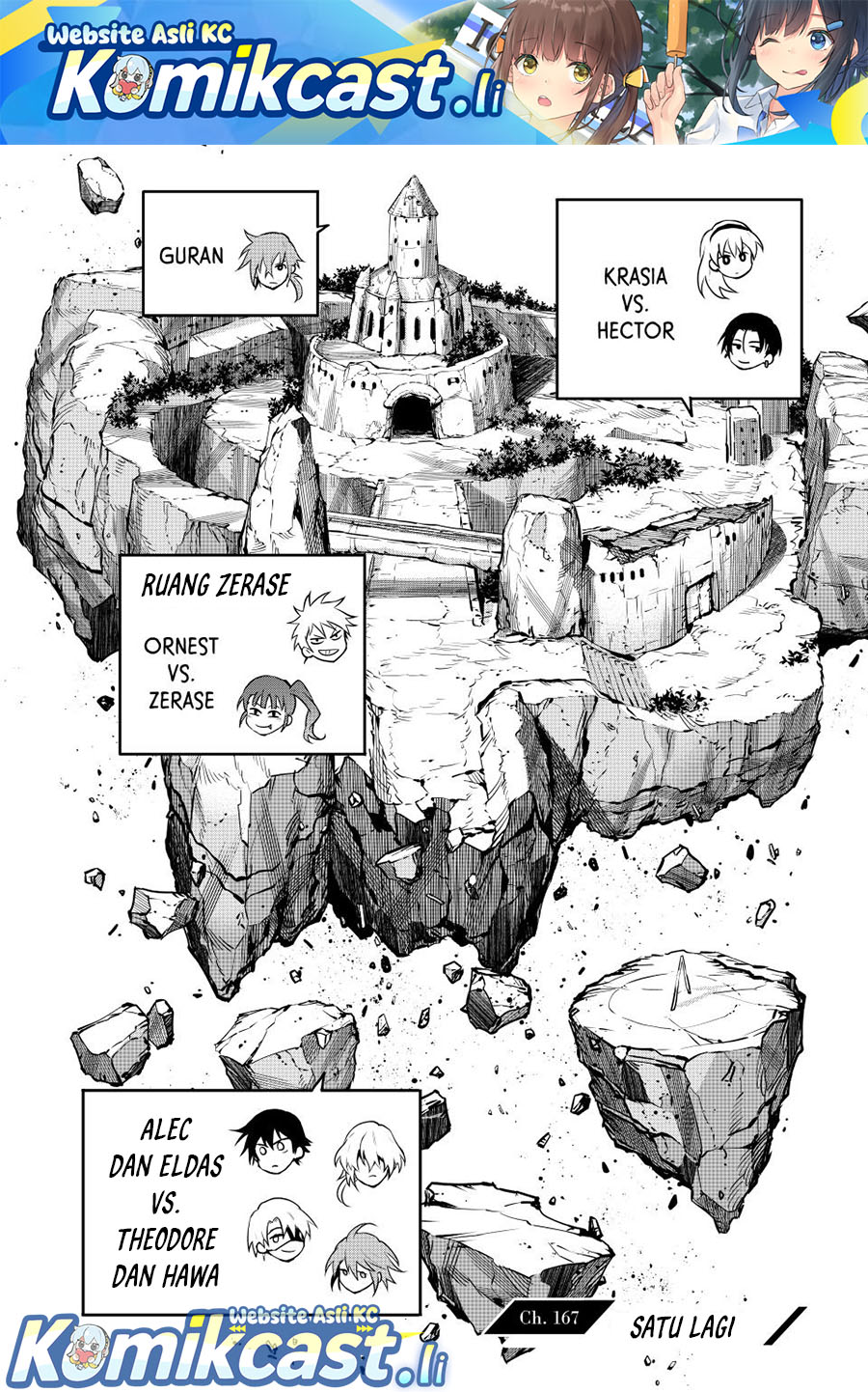 Baca A Court Magician, Who Was Focused On Supportive Magic Because His Allies Were Too Weak, Aims To Become The Strongest After Being Banished - Chapter 167 halaman 2