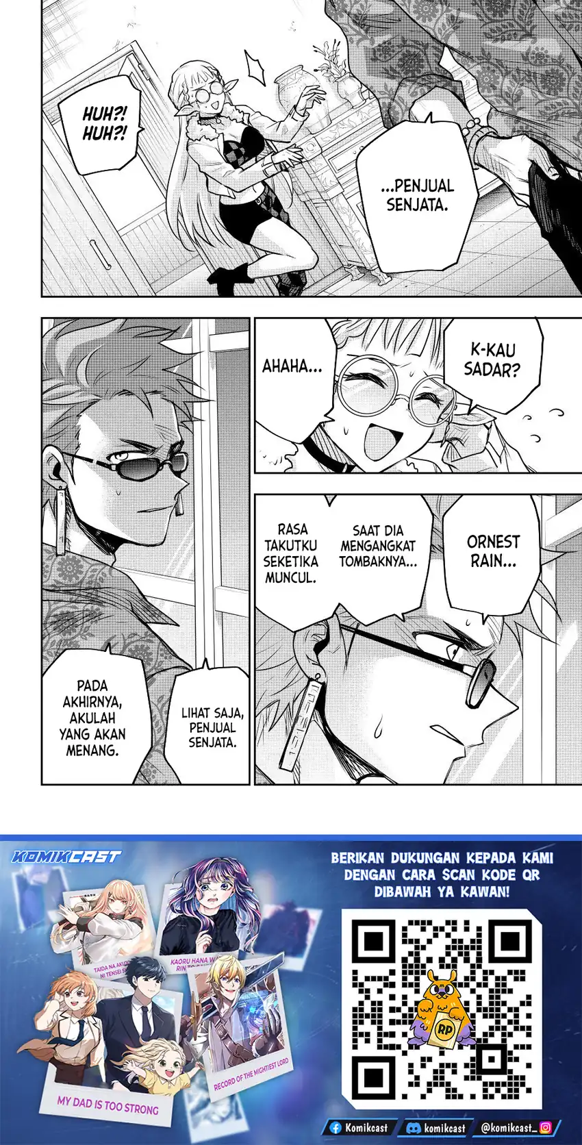 Baca A Court Magician, Who Was Focused On Supportive Magic Because His Allies Were Too Weak, Aims To Become The Strongest After Being Banished - Chapter 188 halaman 19