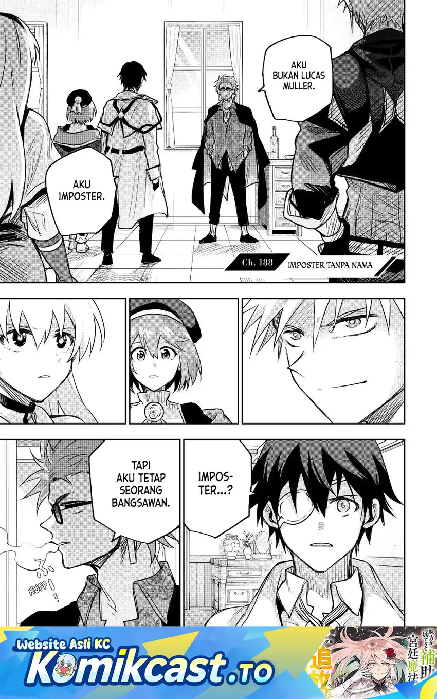 Baca A Court Magician, Who Was Focused On Supportive Magic Because His Allies Were Too Weak, Aims To Become The Strongest After Being Banished - Chapter 188 halaman 2