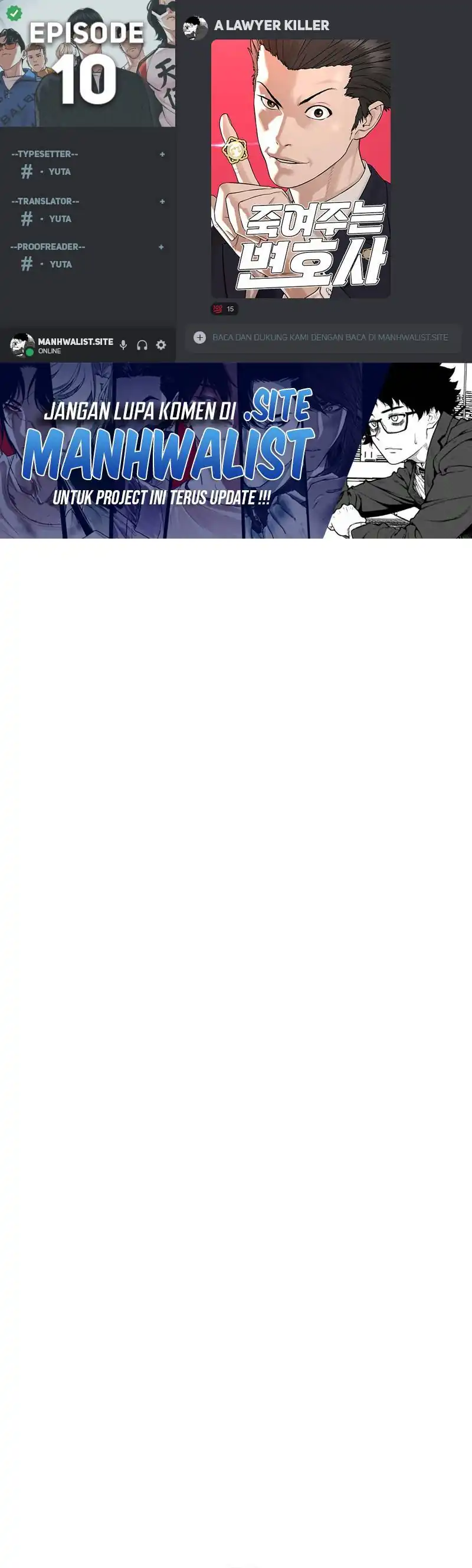 Baca A Lawyer Killler (Killer Lawyer) - Chapter 10 halaman 1