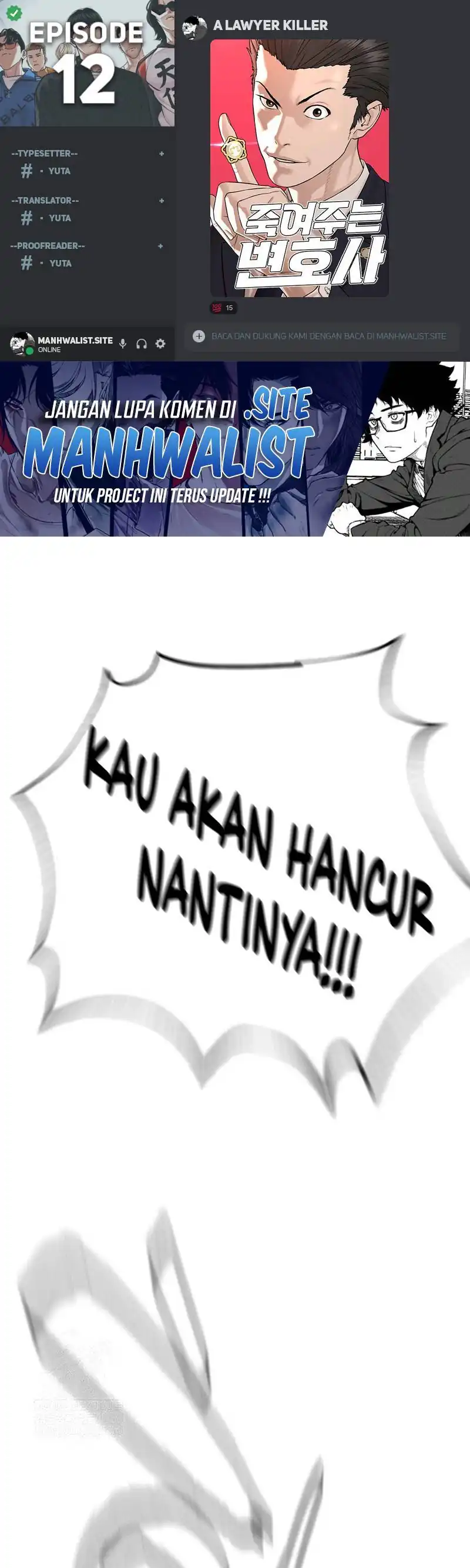 Baca A Lawyer Killler (Killer Lawyer) - Chapter 12 halaman 1