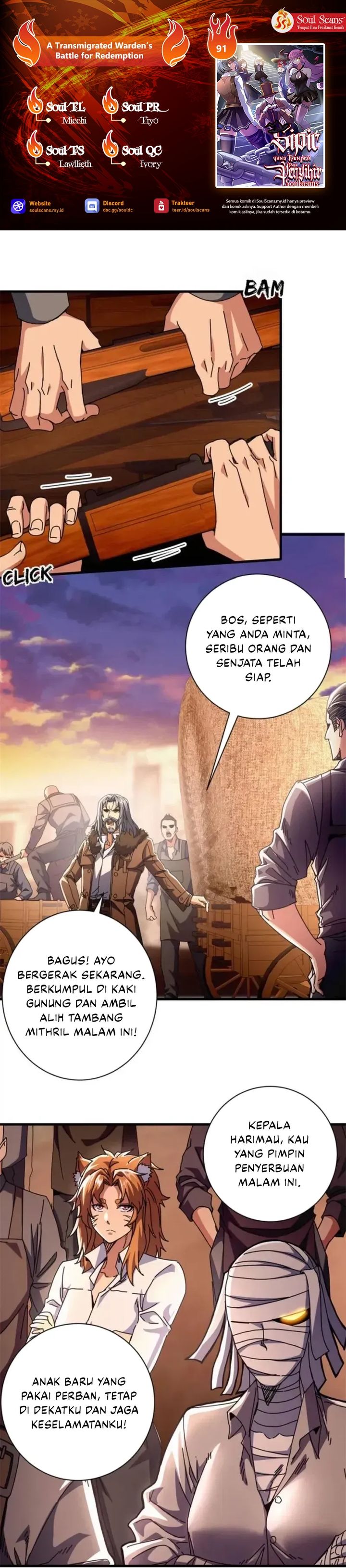 Baca A Transmigrated Warden's Battle for Redemption - Chapter 91 halaman 1
