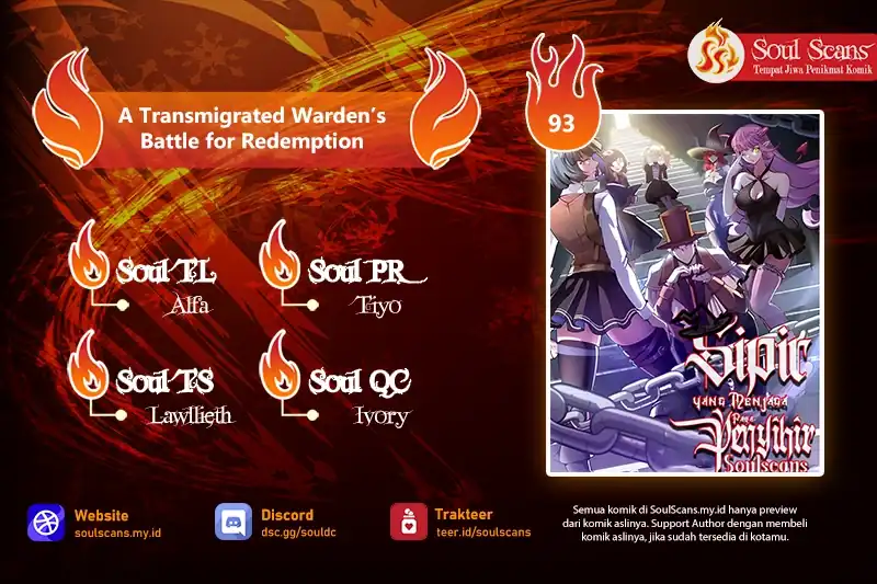 Baca A Transmigrated Warden's Battle for Redemption - Chapter 93 halaman 1