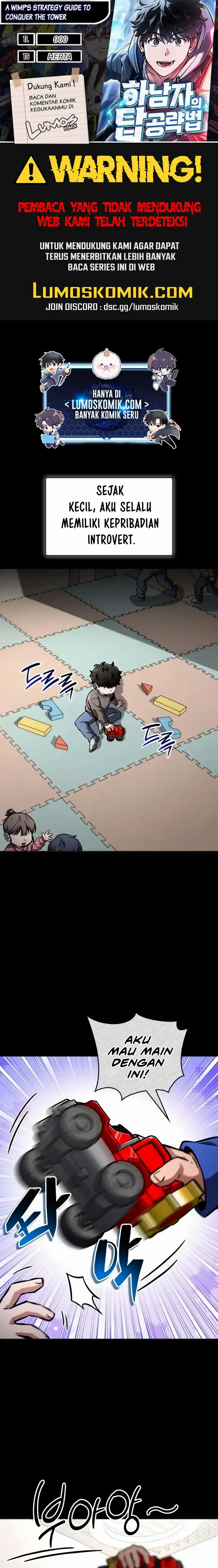 Baca A Wimp's Strategy Guide to Conquer the Tower - Chapter 12 halaman 1