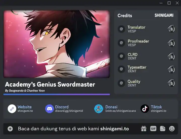 Baca Academy’s Genius Swordmaster - Chapter 123 halaman 1