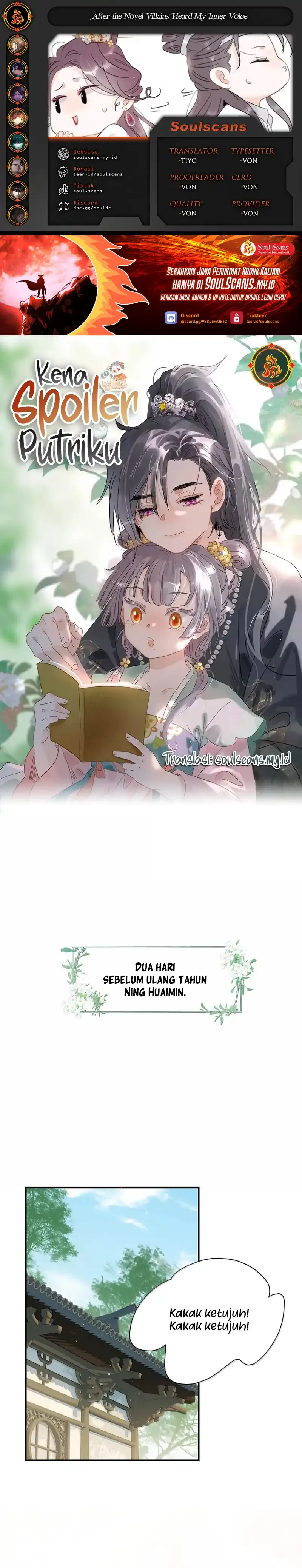 Baca After the Novel Villains Heard My Inner Voice - Chapter 32 halaman 1