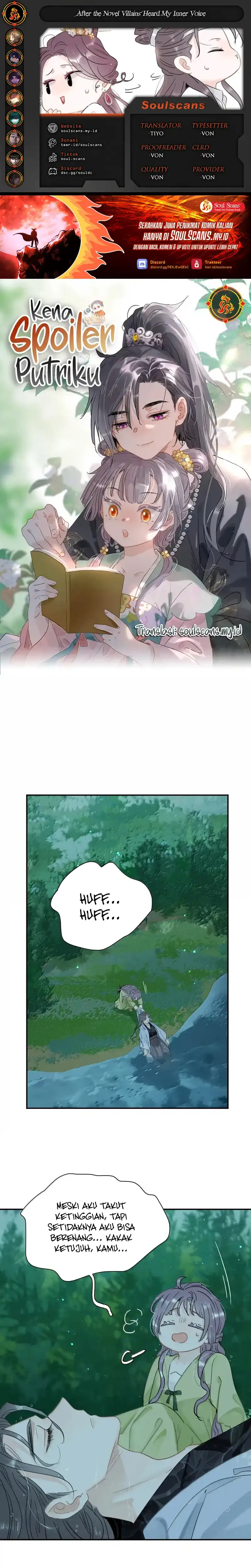 Baca After the Novel Villains Heard My Inner Voice - Chapter 36 halaman 1