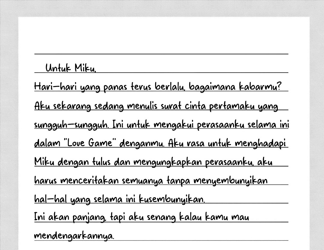 Baca Aishiteru Game wo Owarasetai - Chapter 60.5 halaman 2