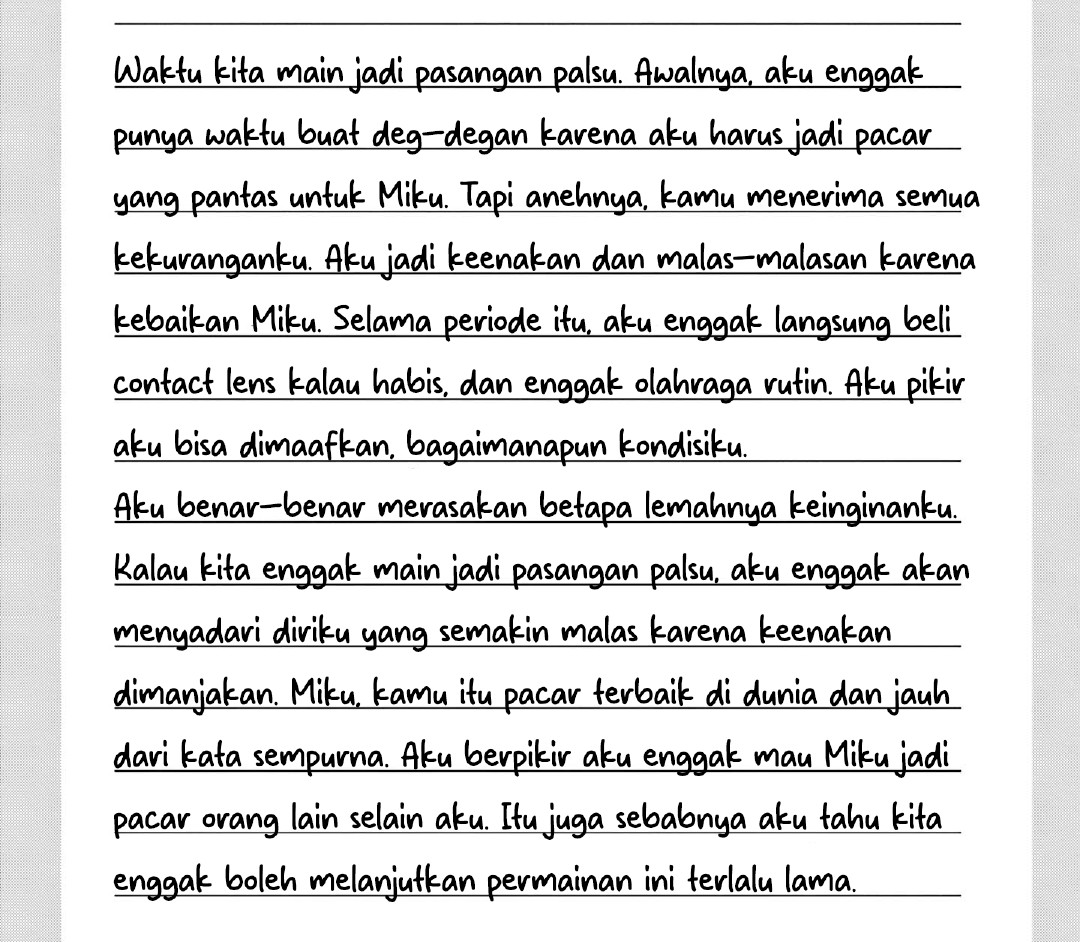 Baca Aishiteru Game wo Owarasetai - Chapter 60.5 halaman 20