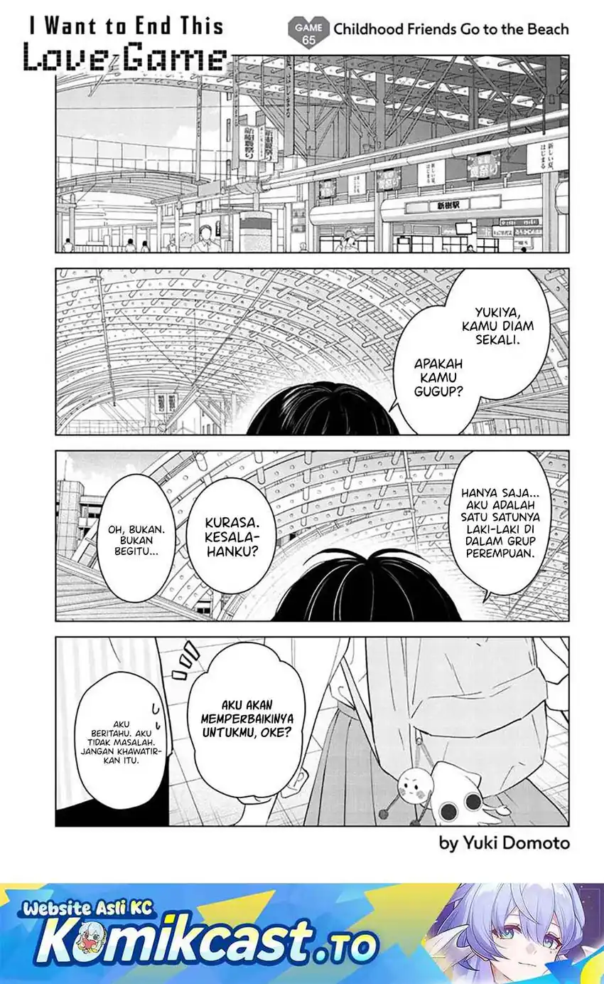 Baca Aishiteru Game wo Owarasetai - Chapter 65 halaman 2