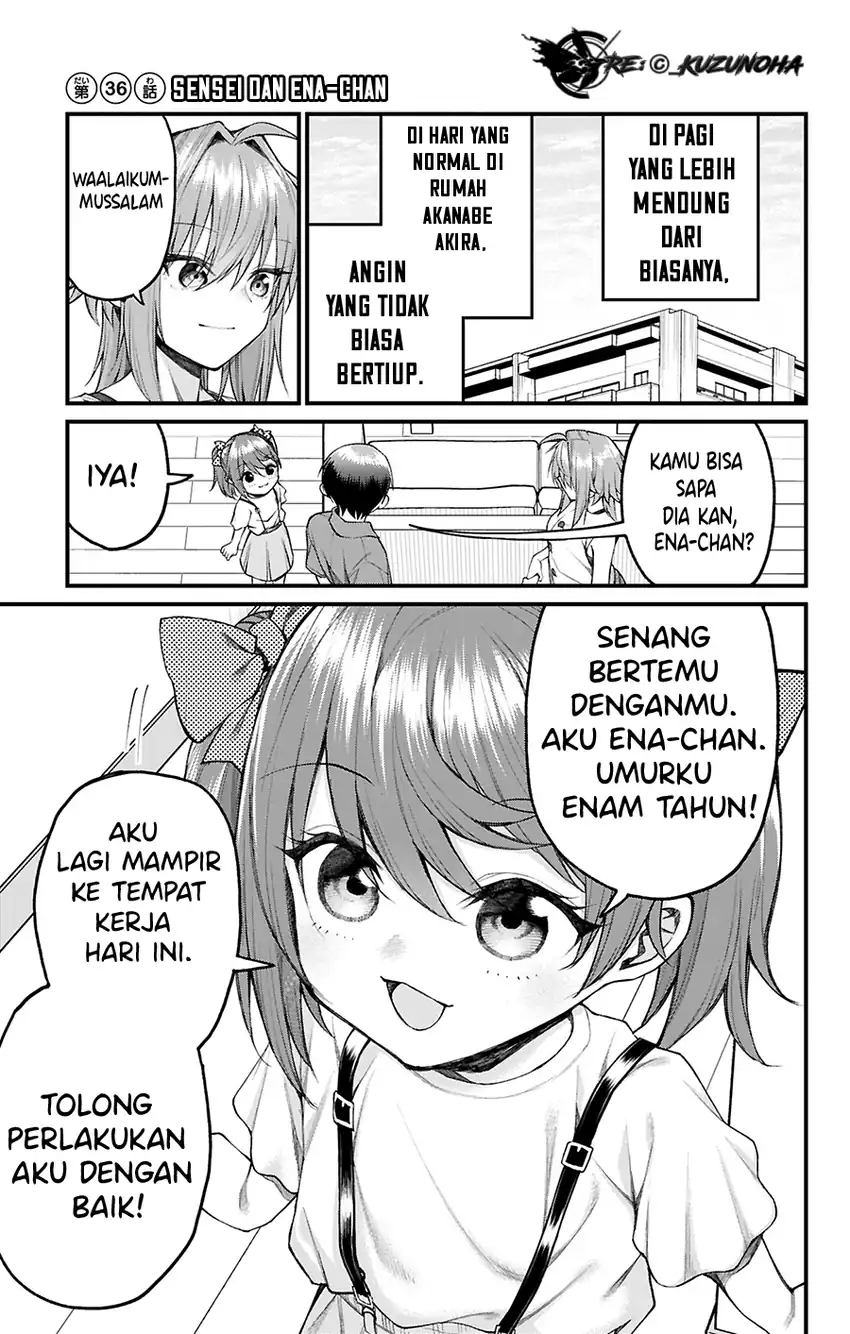 Baca Akanabe-sensei wa Tereshirazu (Akanabe-sensei Doesn't Know about Embarrassment) - Chapter 36 halaman 2