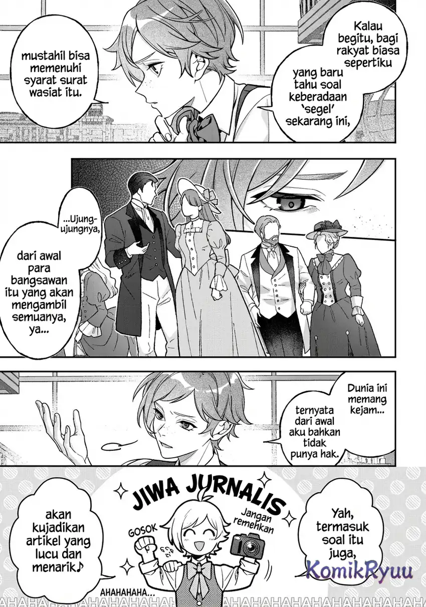 Baca Akuyaku Reijou no Yuigon Jou - Chapter 05 halaman 6