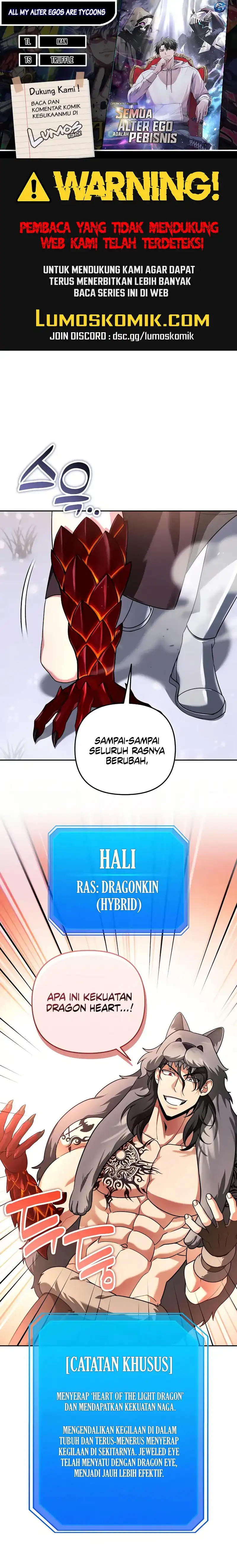 Baca All My Alter Egos Are Tycoons Chapter 59 - Halaman 1 Baca All My Alter Egos Are Tycoons - Chapter 59 halaman 1