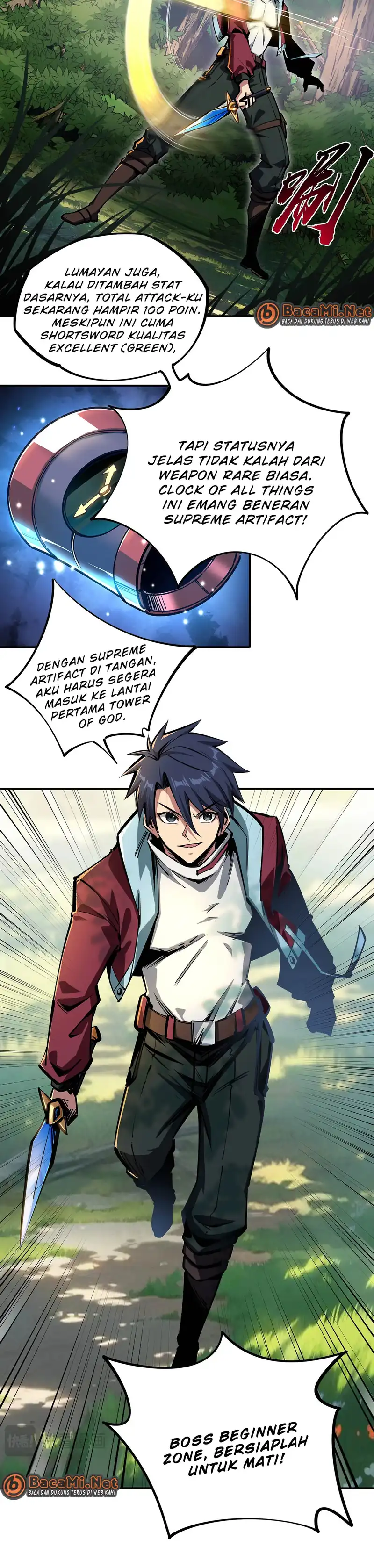 Baca All People Scramble for the Tower, I Cleared 999 Floors in Advance - Chapter 03 halaman 6