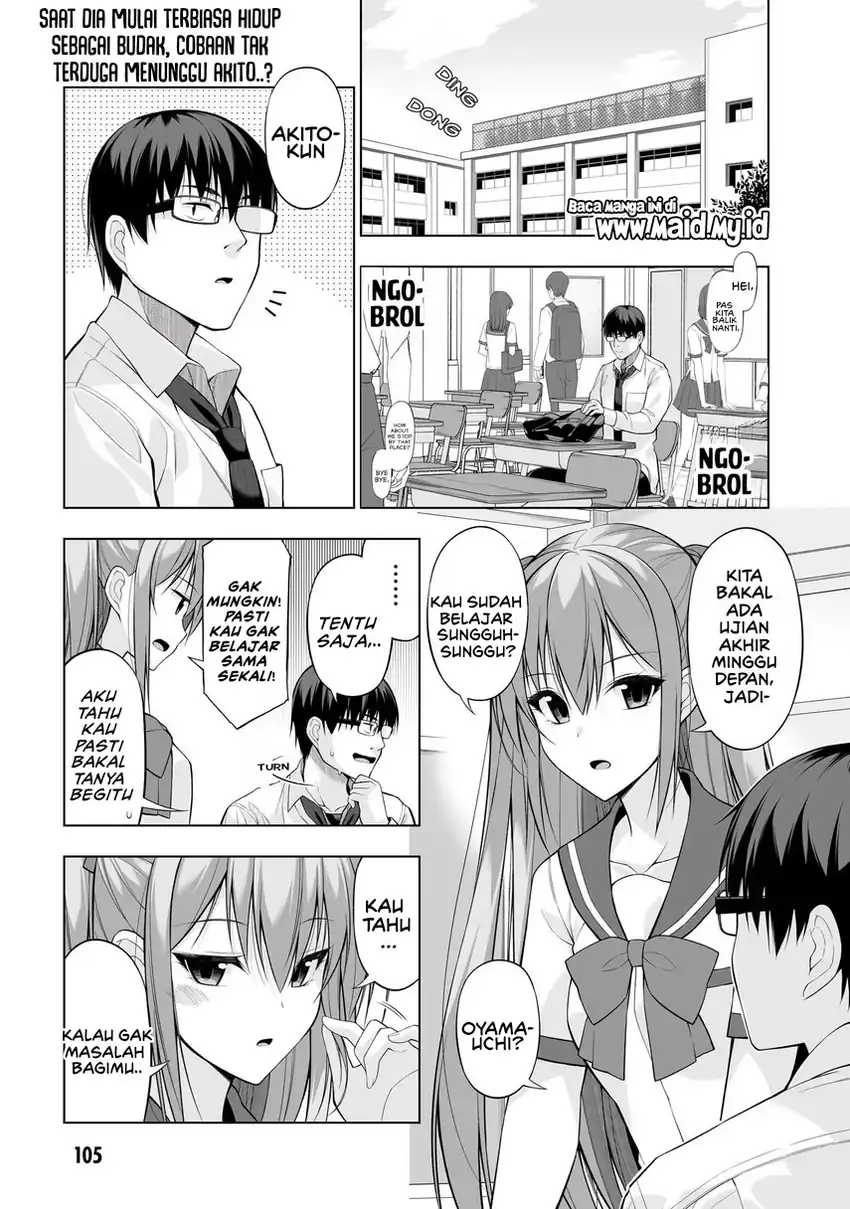Baca Anata wa Watashi no Geboku desu - Neko to Geboku no Himitsu no Kankei - Chapter 4 halaman 3