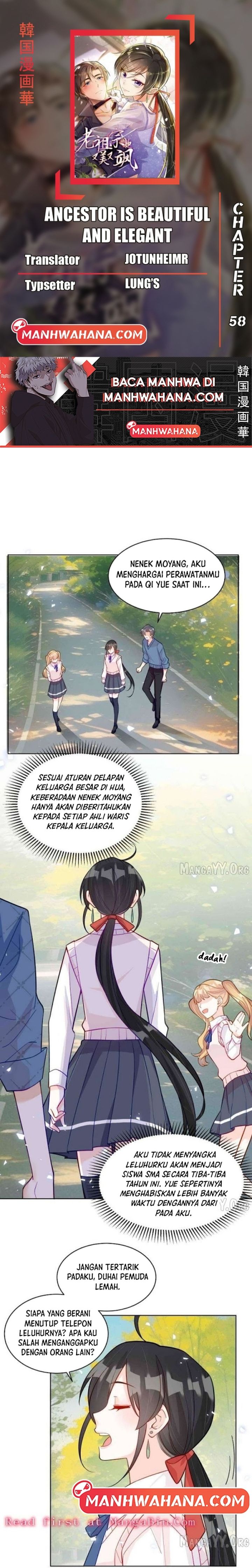 Baca Ancestor is beautiful and elegant - Chapter 58 halaman 1