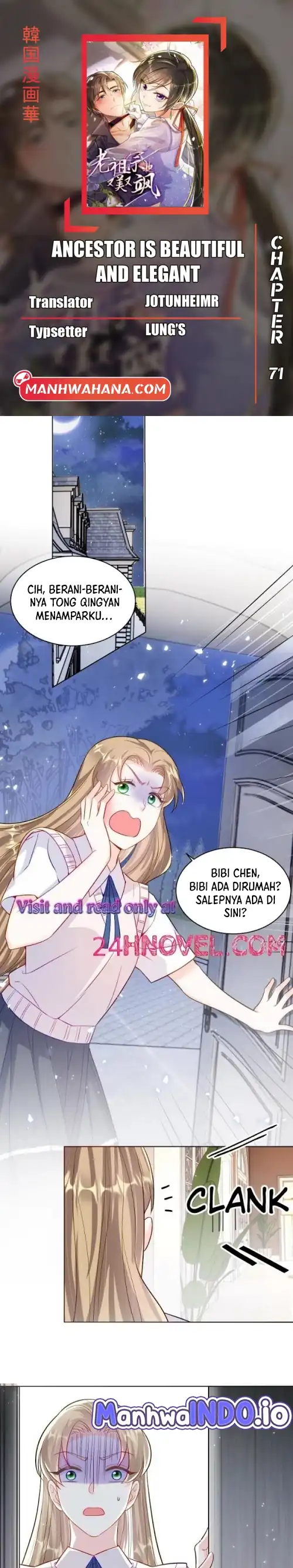 Baca Ancestor is beautiful and elegant - Chapter 71 halaman 1