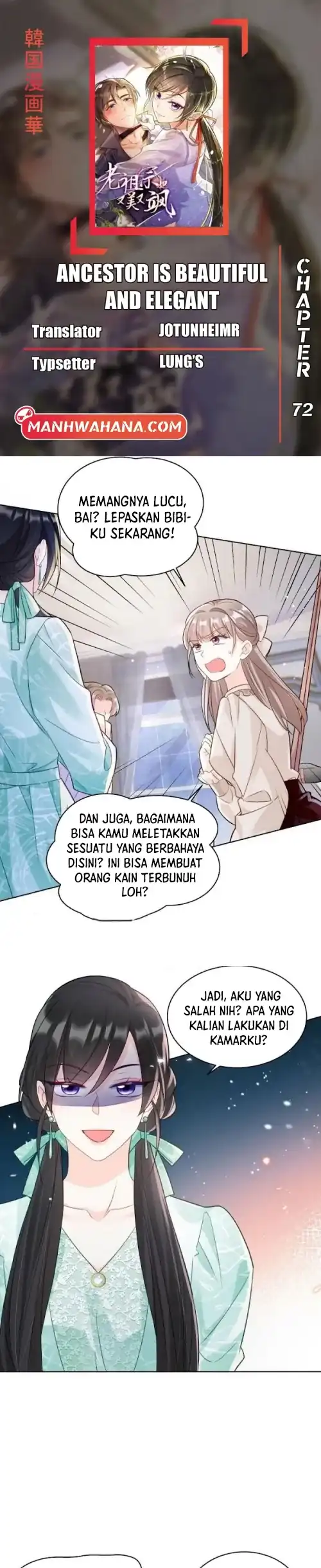 Baca Ancestor is beautiful and elegant - Chapter 72 halaman 1