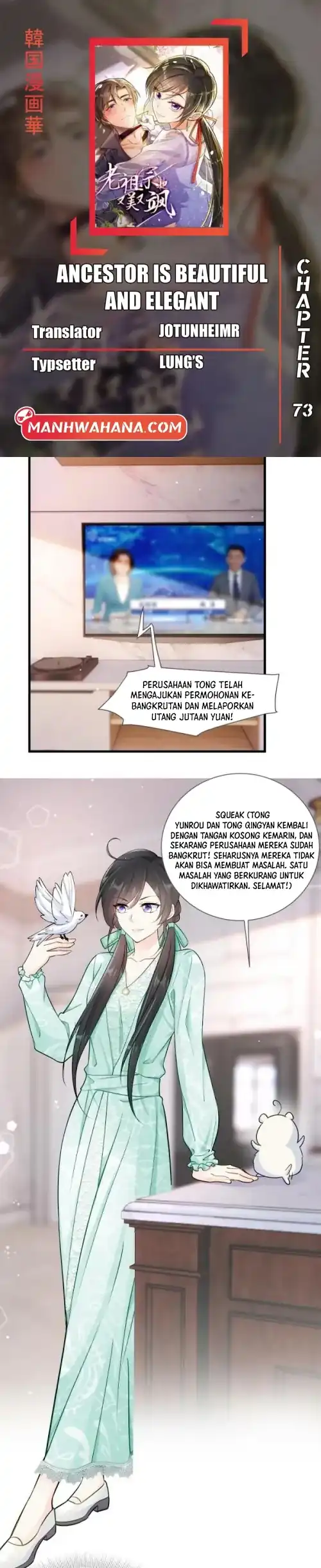 Baca Ancestor is beautiful and elegant - Chapter 73 halaman 1