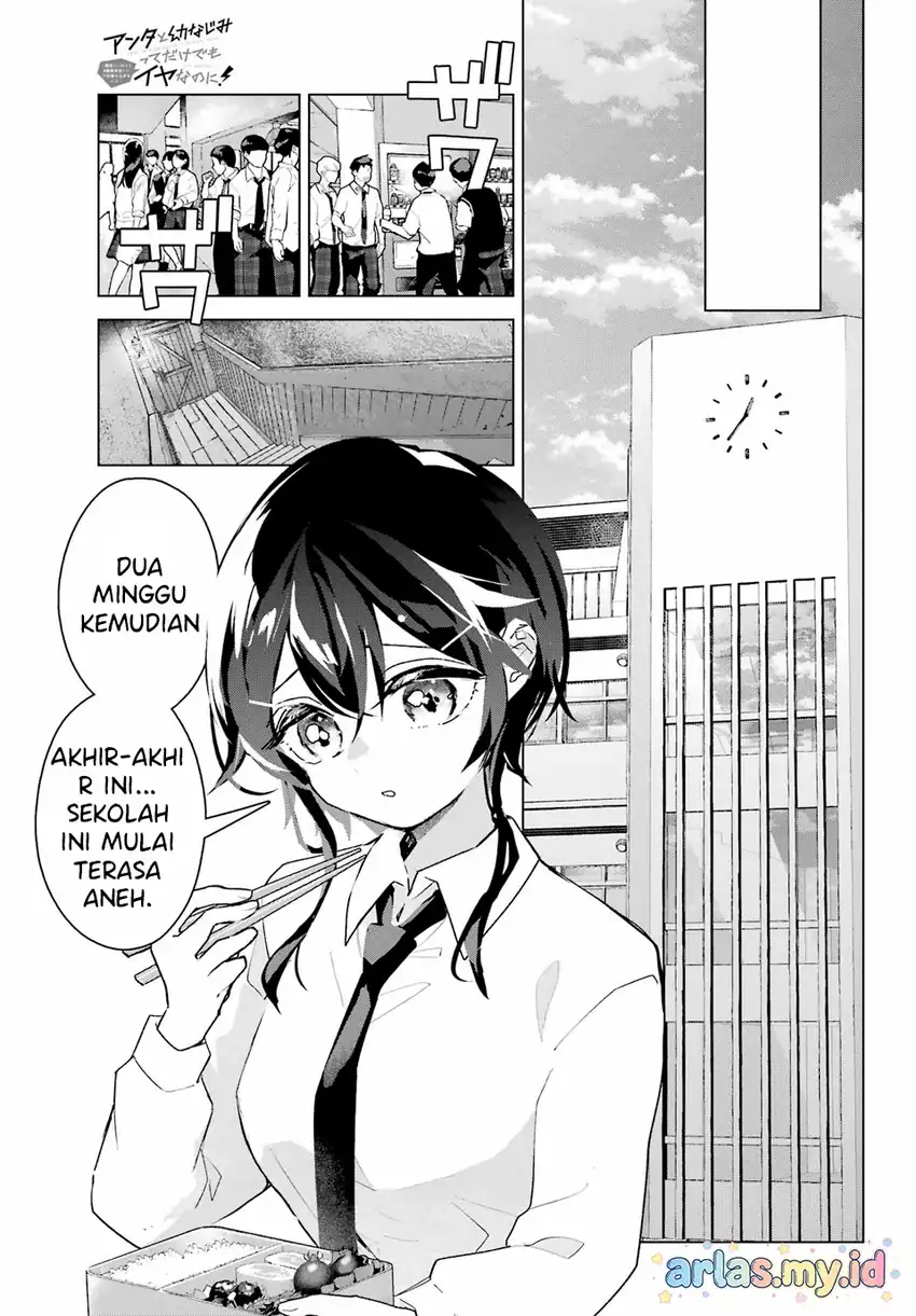 Baca Anta to Osananajimitte dake demo Iyananoni! ~Zekkou kara Hajimaru S-kyuu Bishoujo to no Gakuen Nariagari Seikatsu~ - Chapter 12 halaman 12