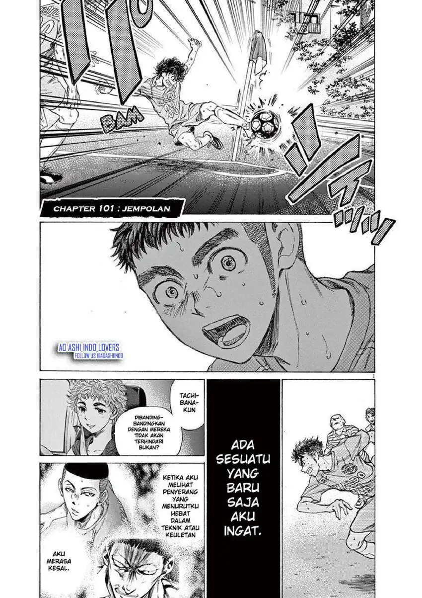 Baca Ao Ashi - Chapter 101 halaman 1
