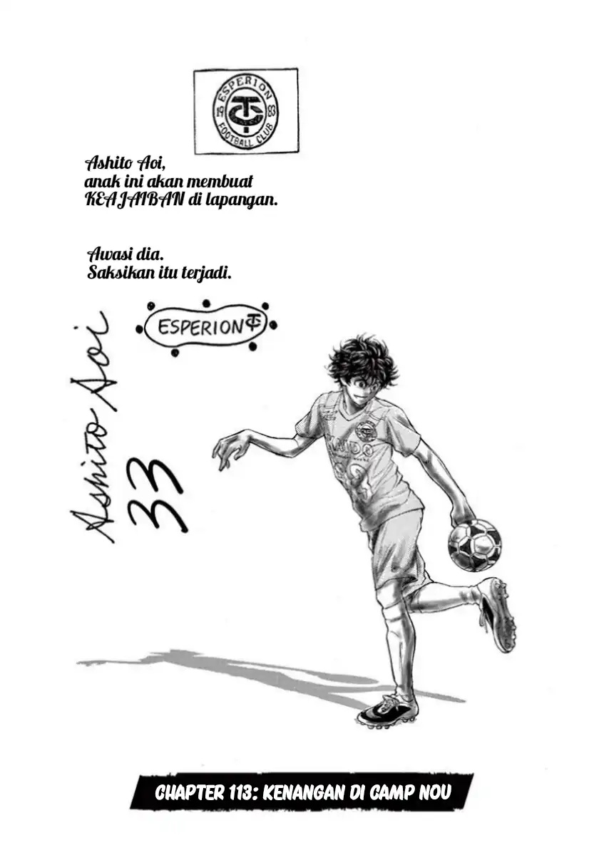Baca Ao Ashi - Chapter 113 halaman 2
