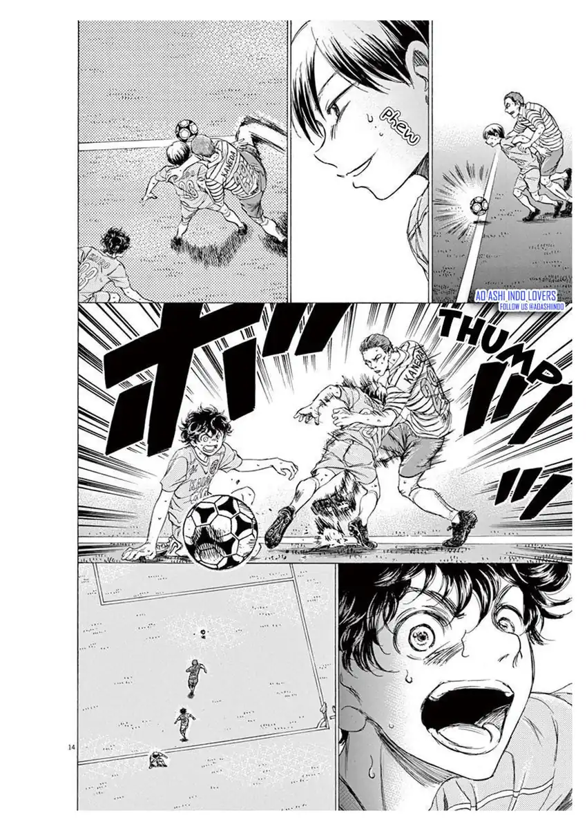 Baca Ao Ashi - Chapter 98 halaman 14