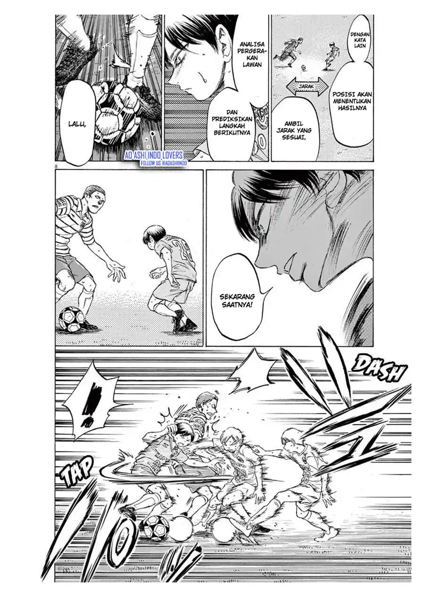 Baca Ao Ashi - Chapter 98 halaman 8