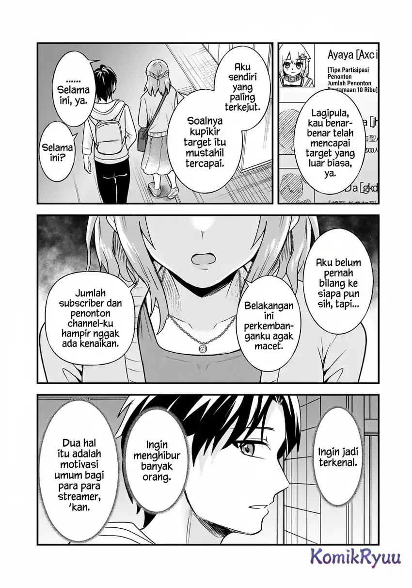 Baca Aorikei Game Haishinsha (20-sai), Haishin no Kiri Wasure ni Yori Ii Hito Bare Suru. - Chapter 07 halaman 21