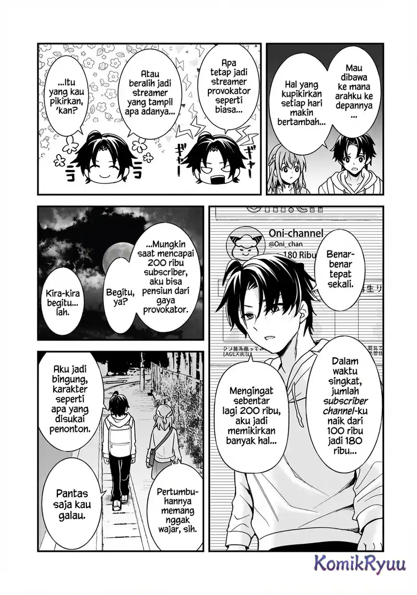 Baca Aorikei Game Haishinsha (20-sai), Haishin no Kiri Wasure ni Yori Ii Hito Bare Suru. - Chapter 07 halaman 25