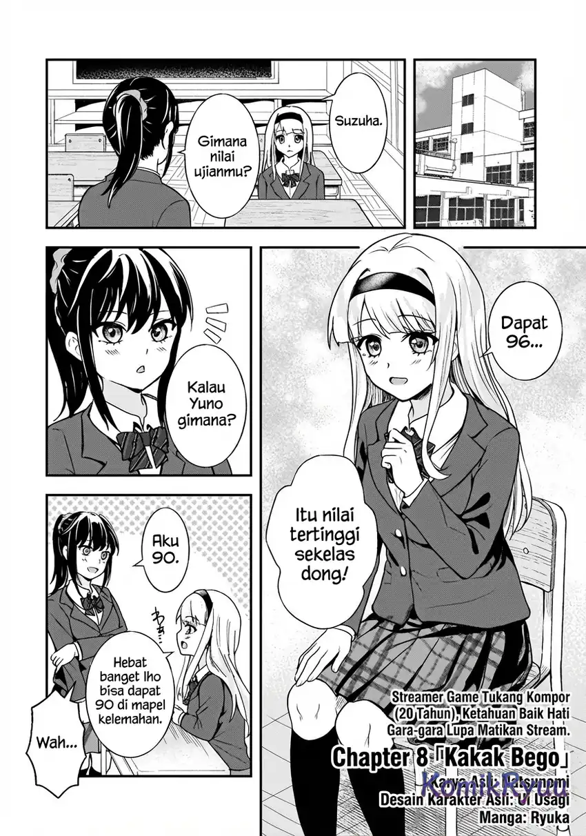 Baca Aorikei Game Haishinsha (20-sai), Haishin no Kiri Wasure ni Yori Ii Hito Bare Suru. - Chapter 08 halaman 2