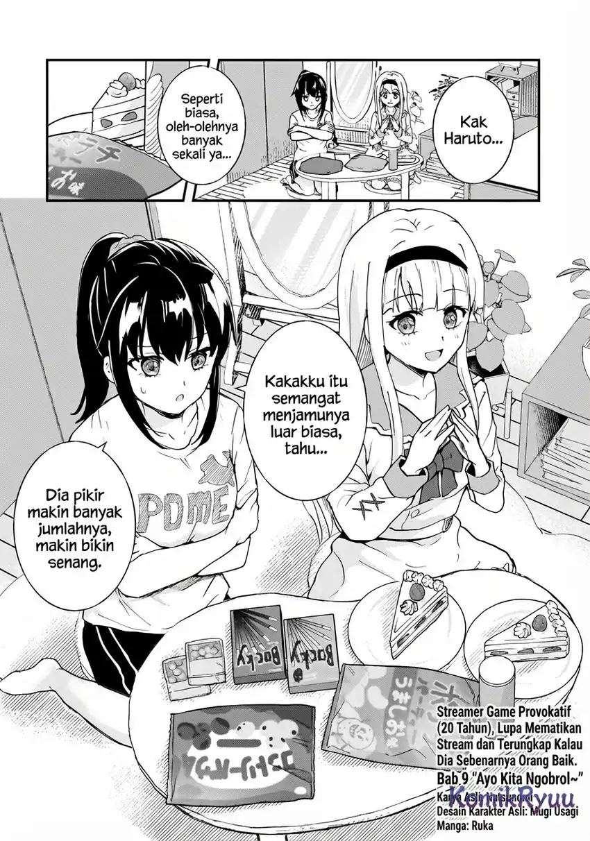 Baca Aorikei Game Haishinsha (20-sai), Haishin no Kiri Wasure ni Yori Ii Hito Bare Suru. - Chapter 09 halaman 2