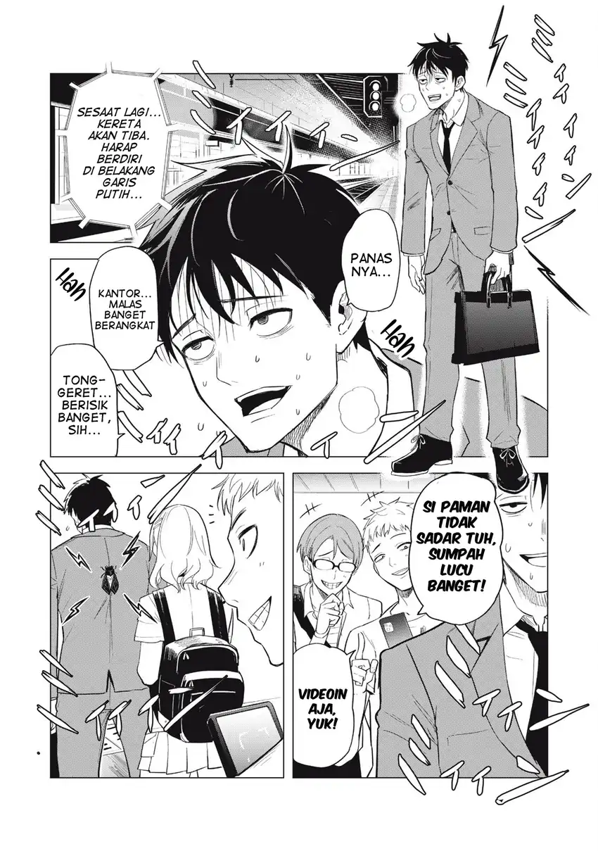 Baca Asa no Tsuukin Densha de, Yatara to Hanashikakete Kuru Joshikousei. - Chapter 01 halaman 4