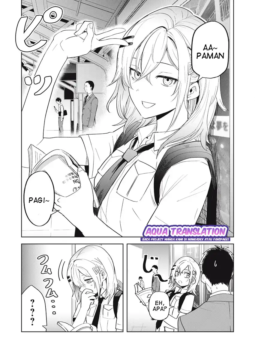 Baca Asa no Tsuukin Densha de, Yatara to Hanashikakete Kuru Joshikousei. - Chapter 04 halaman 3