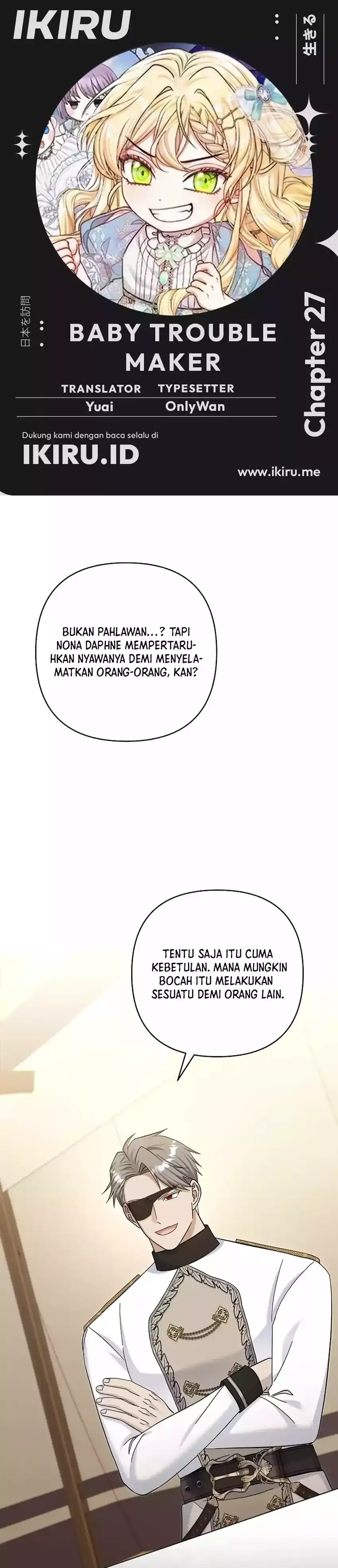 Baca Baby Trouble Maker - Chapter 27 halaman 1