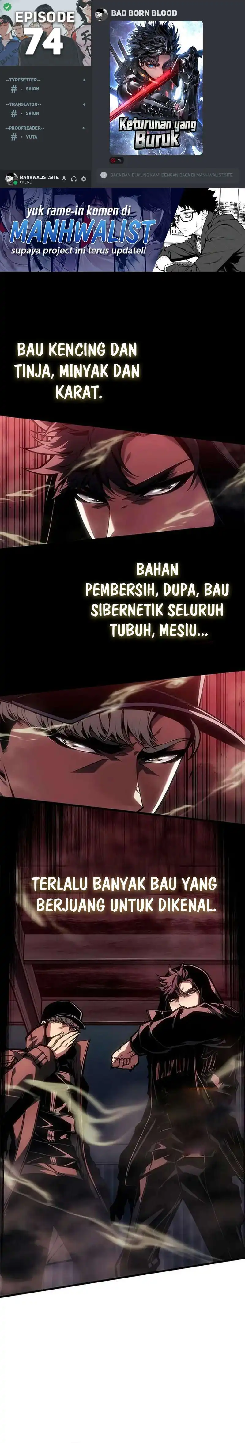 Baca Bad Born Blood - Chapter 74 halaman 1