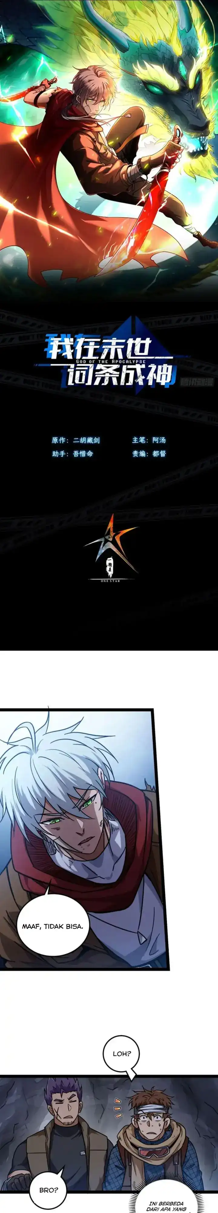 Baca Becoming a God in Apocalypse Glossary - Chapter 24 halaman 3