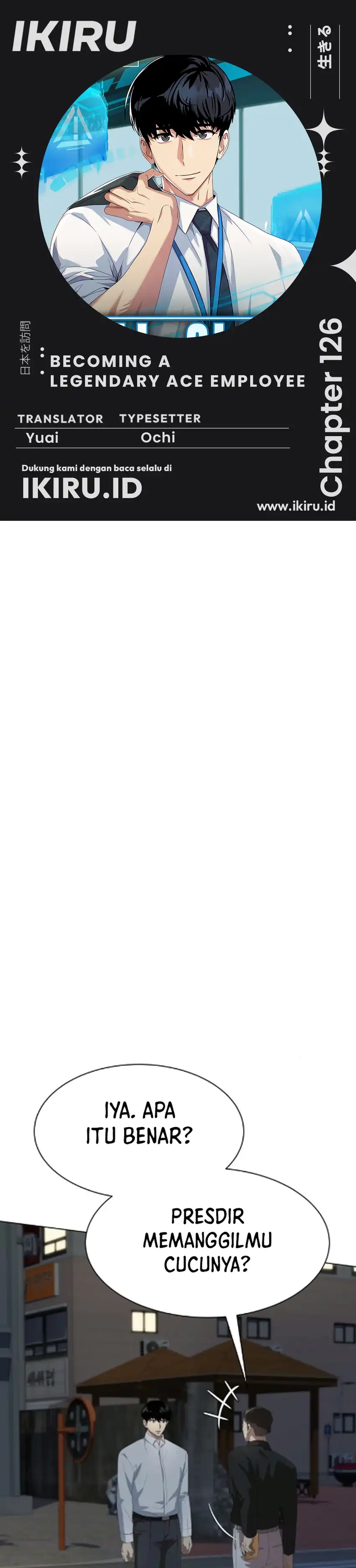 Baca Becoming a Legendary Ace Employee - Chapter 126 halaman 1