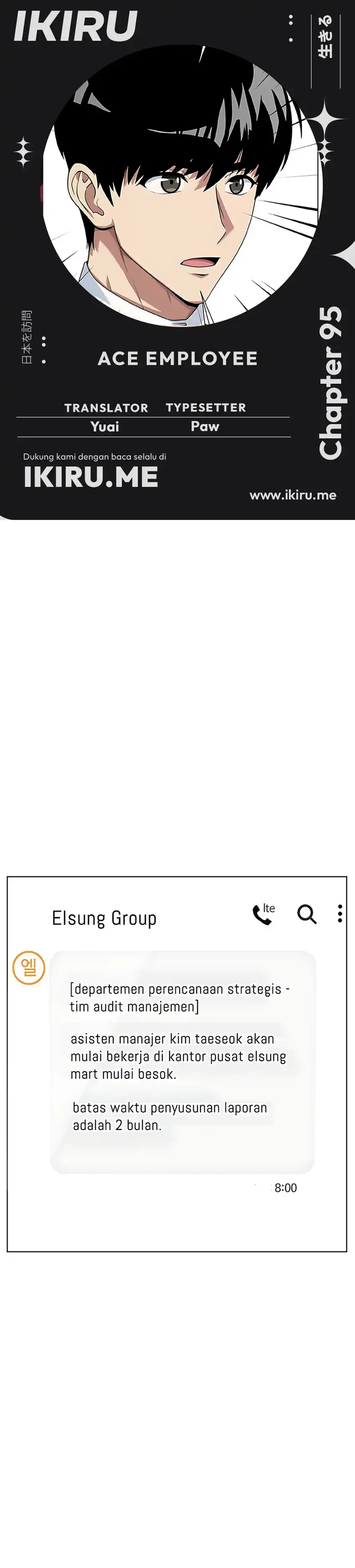 Baca Becoming a Legendary Ace Employee - Chapter 95 halaman 1