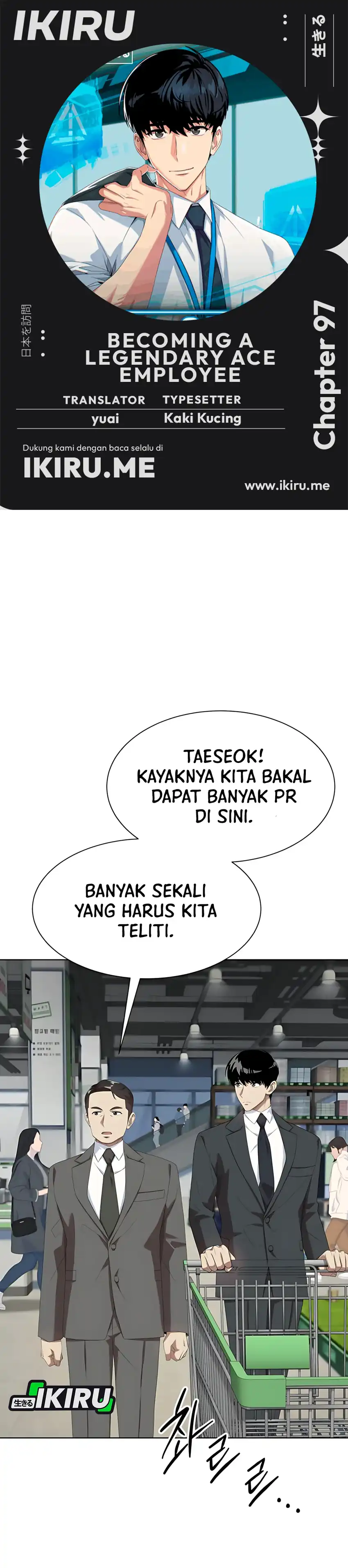 Baca Becoming a Legendary Ace Employee - Chapter 97 halaman 1
